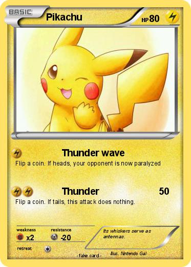 Pokemon Pikachu