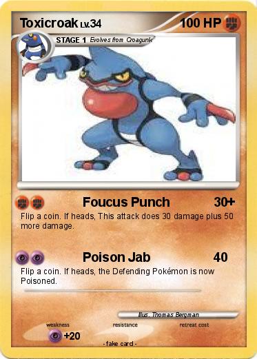 Pokemon Toxicroak