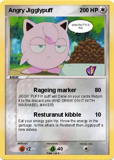 Pokemon Angry Jigglypuff