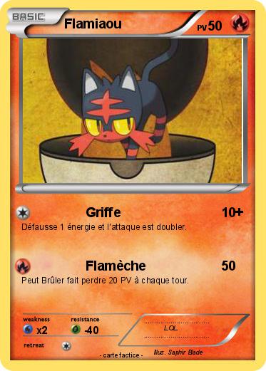 Pokemon Flamiaou