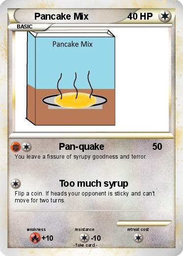 Pokemon Pancake Mix