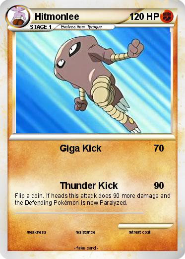 Pokemon Hitmonlee