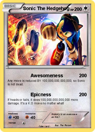 Pokemon Sonic The Hedgehog