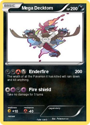 Pokemon Mega Decktom