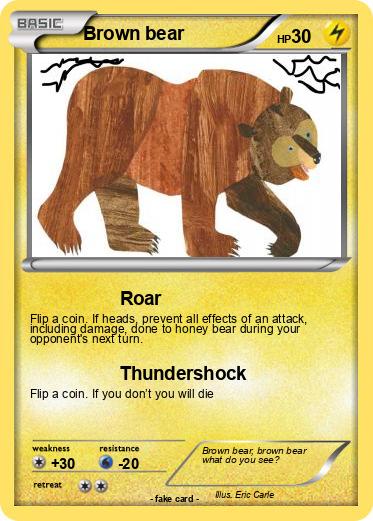 Pokemon Brown bear