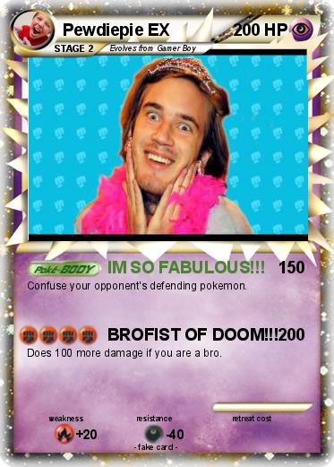Pokemon Pewdiepie EX