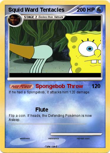 Pokemon Squid Ward Tentacles