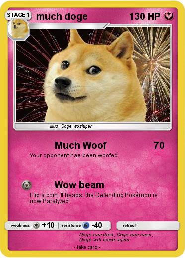 Pokemon much doge