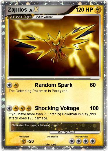 Pokemon Zapdos