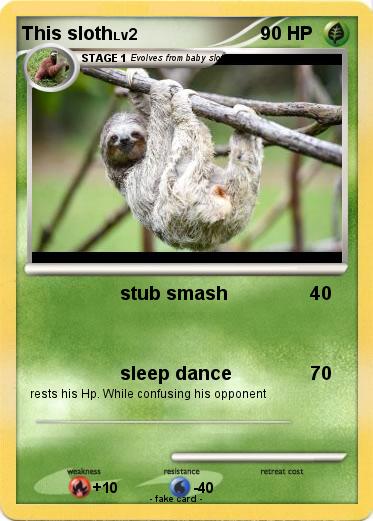 Pokemon This sloth