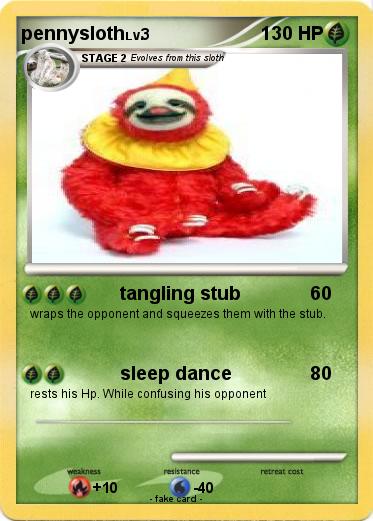 Pokemon pennysloth
