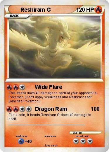 Pokemon Reshiram G