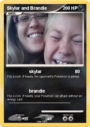 Pokemon Skylar and Brandie
