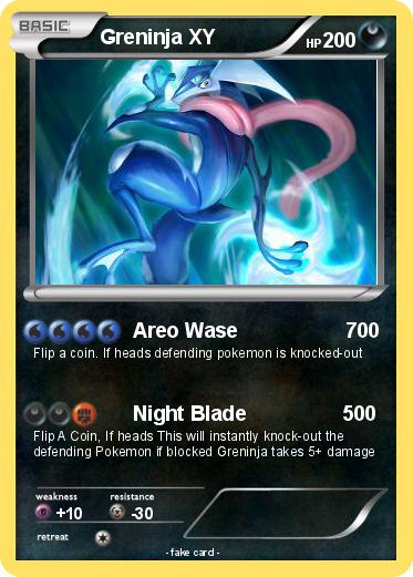 Pokemon Greninja XY