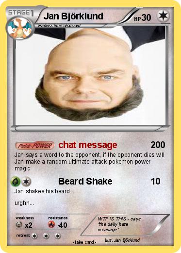 Pokemon Jan Björklund