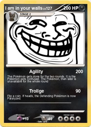 Pokemon I am in your walls