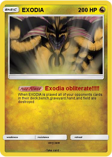 Pokemon EXODIA