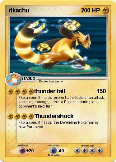 Pokemon rikachu