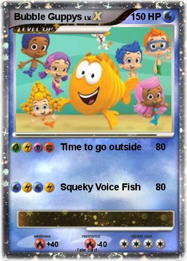 Pokemon Bubble Guppys
