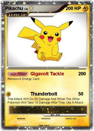 Pokemon Pikachu