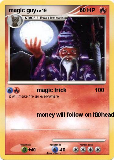 Pokemon magic guy