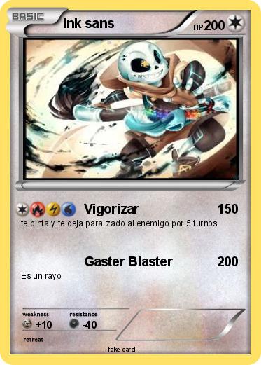 Pokemon Ink sans