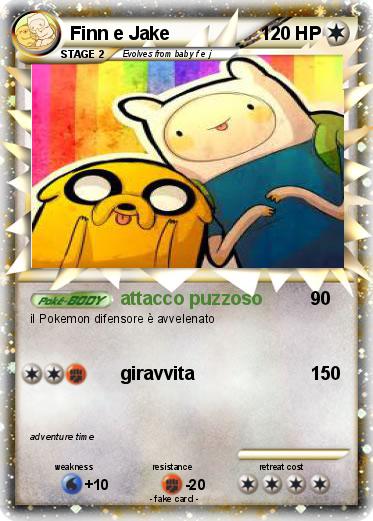 Pokemon Finn e Jake
