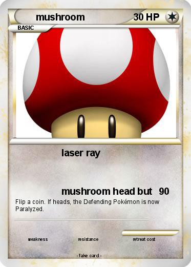 Pokemon mushroom