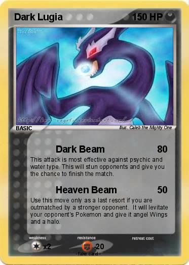 Pokemon Dark Lugia