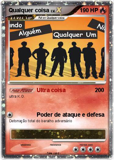 Pokemon Qualquer coisa