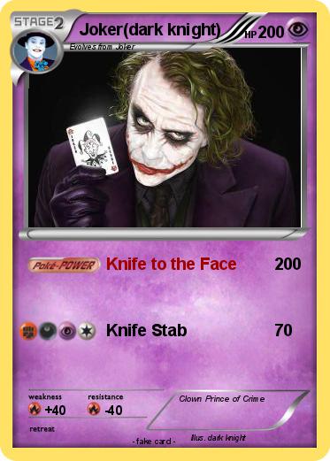 Pokemon Joker(dark knight)