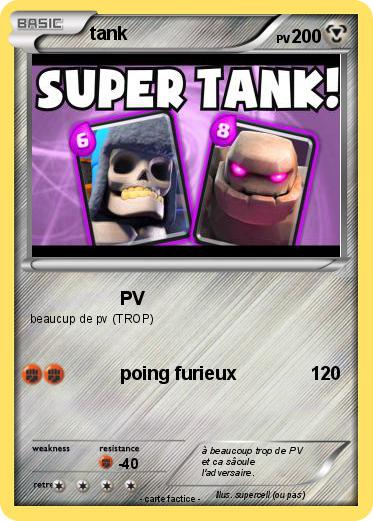 Pokemon tank
