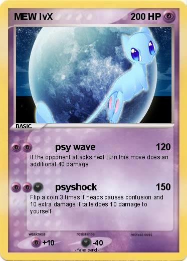 Pokemon MEW lvX