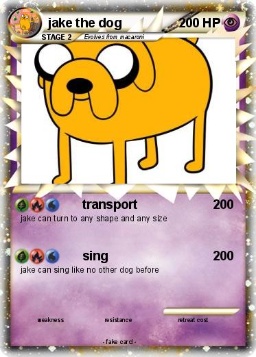 Pokemon jake the dog