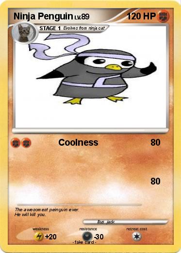 Pokemon Ninja Penguin