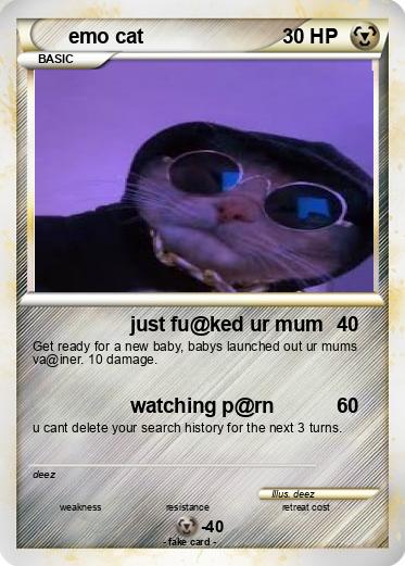 Pokemon emo cat