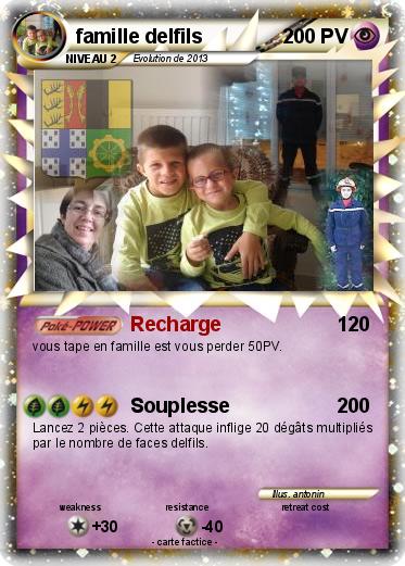 Pokemon famille delfils