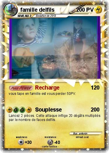 Pokemon famille delfils