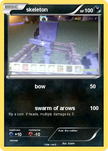 Pokemon skeleton