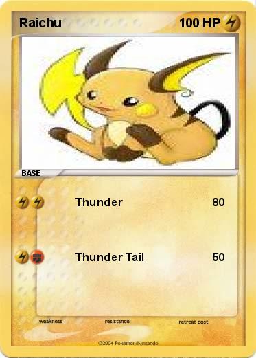 Pokemon Raichu