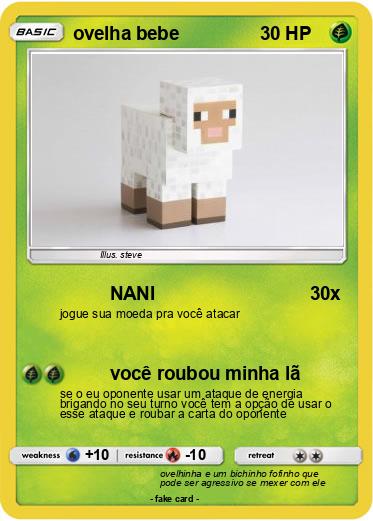 Pokemon ovelha bebe