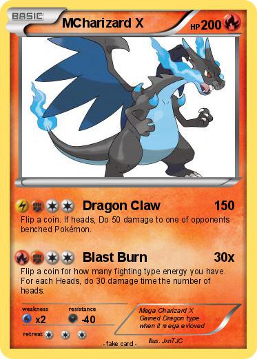 Pokemon MCharizard X