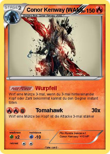 Pokemon Conor Kenway (WAM)