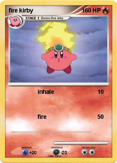 Pokemon fire kirby
