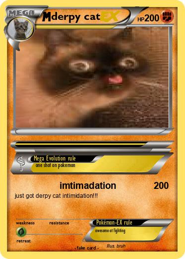 Pokemon derpy cat