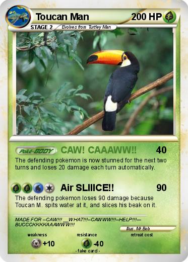 Pokemon Toucan Man
