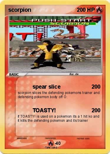 Pokemon scorpion