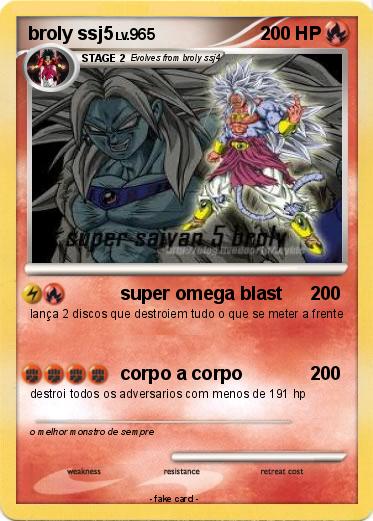 Pokemon broly ssj5
