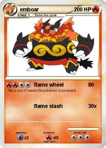 Pokemon emboar