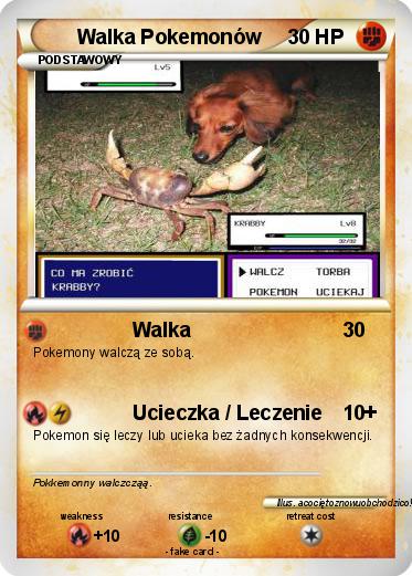 Pokemon Walka Pokemonów